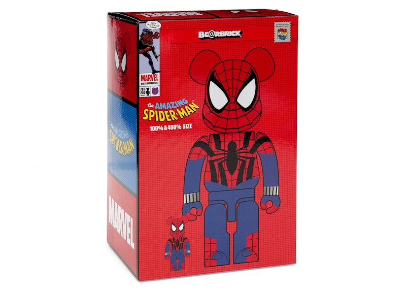 フィギュアBE@RBRICK SPIDERMAN BEN REILLY 100％ 400％ - dgw