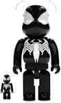 Bearbrick x Marvel Spider-Man Black Costume 100% & 400% Set