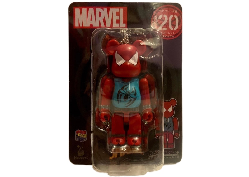 Bearbrick x Marvel Spider-Man Happy Lottery #20 (Scarlet Spider 