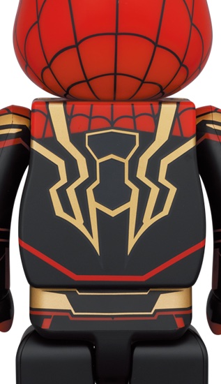 Bearbrick x Marvel Spider-Man (Integrated Suit) 100% & 400