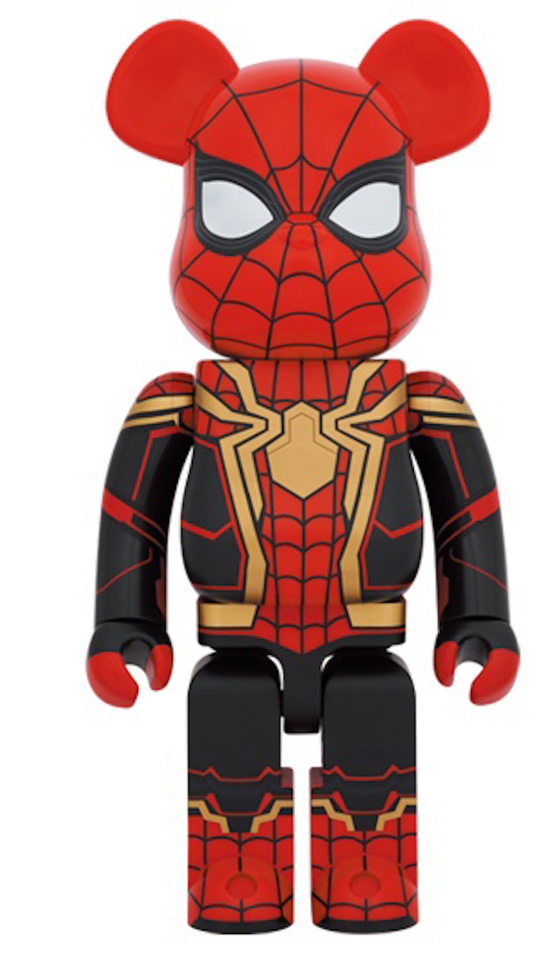 贅沢 アメコミ BE@RBRICK SPIDER-MAN UPGRADED SUIT 1000% アメコミ ...