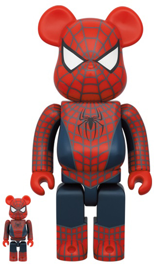 Bearbrick x Marvel Spider-Man No Way Home Friendly Neighborhood Spider-Man  100% & 400% Set