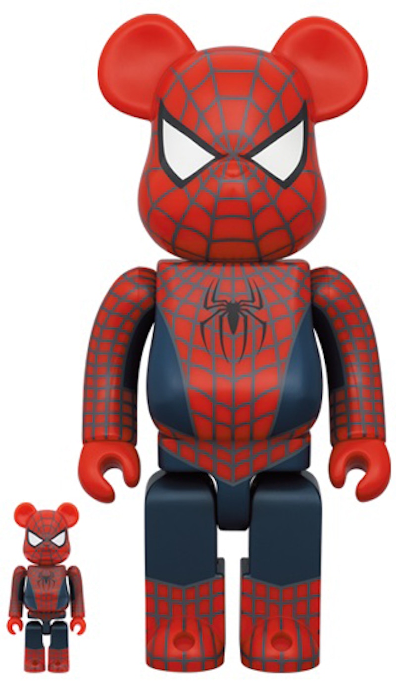 Bearbrick x Marvel Spider-Man Scarlet Spider 100% & 400% Set - US