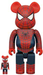 Bearbrick x Marvel Spider-Man No Way Home Friendly Neighborhood Spider-Man 100% & 400% Set