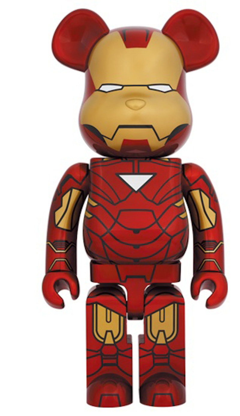 Bearbrick x Marvel The Infinity Saga Iron Man Mark VI 1000%