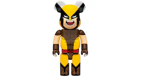 Bearbrick x Marvel X-Men Happy Lottery Wolverine (Brown Costume) 400%