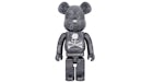 Bearbrick x Mastermind World 1000% Black Bandana