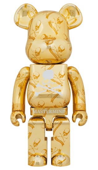 Bearbrick x mastermind JAPAN 1000% Gold - US
