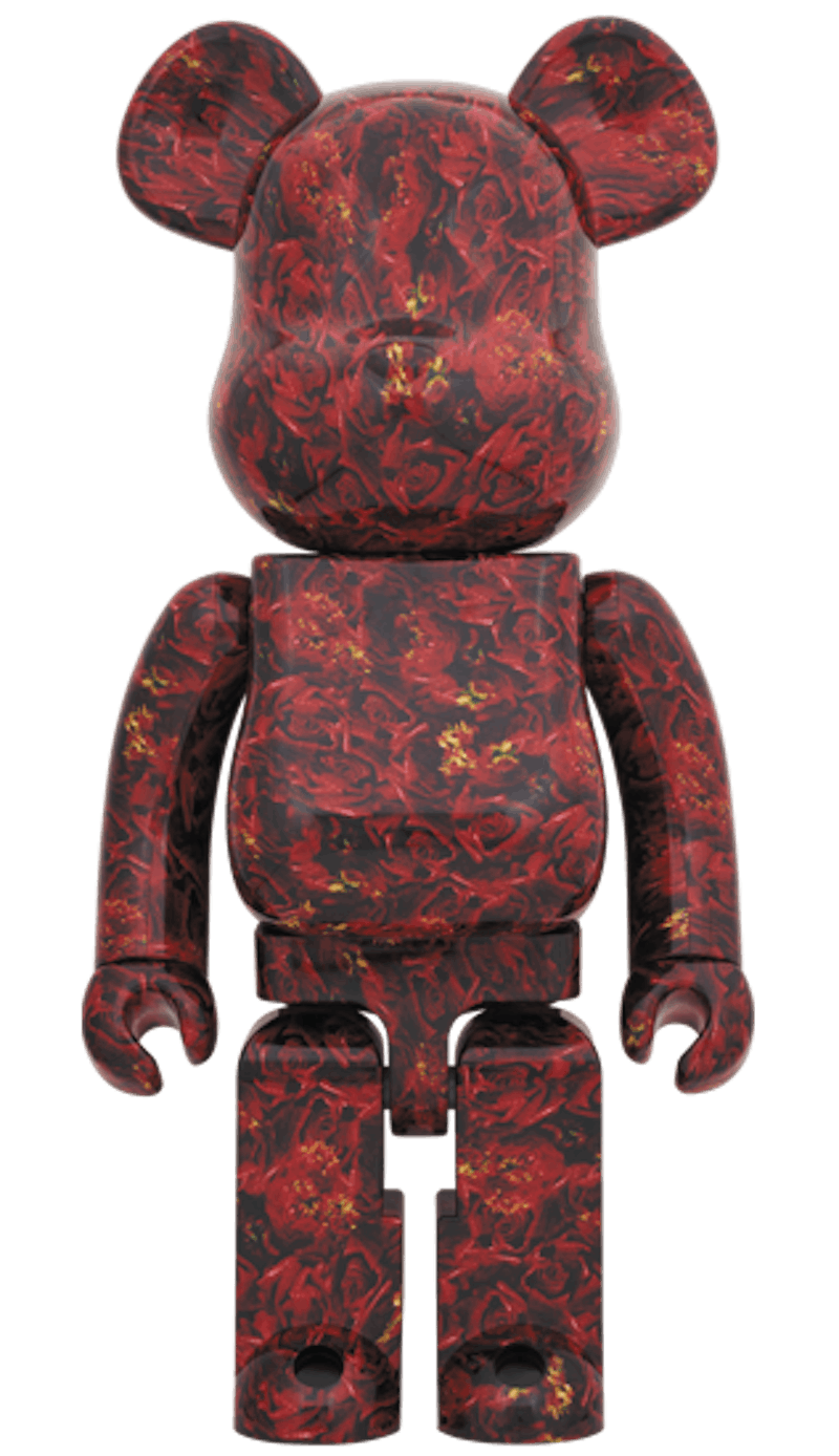 Bearbrick x Mike Ninagawa Leather Rose 1000% Multi - US