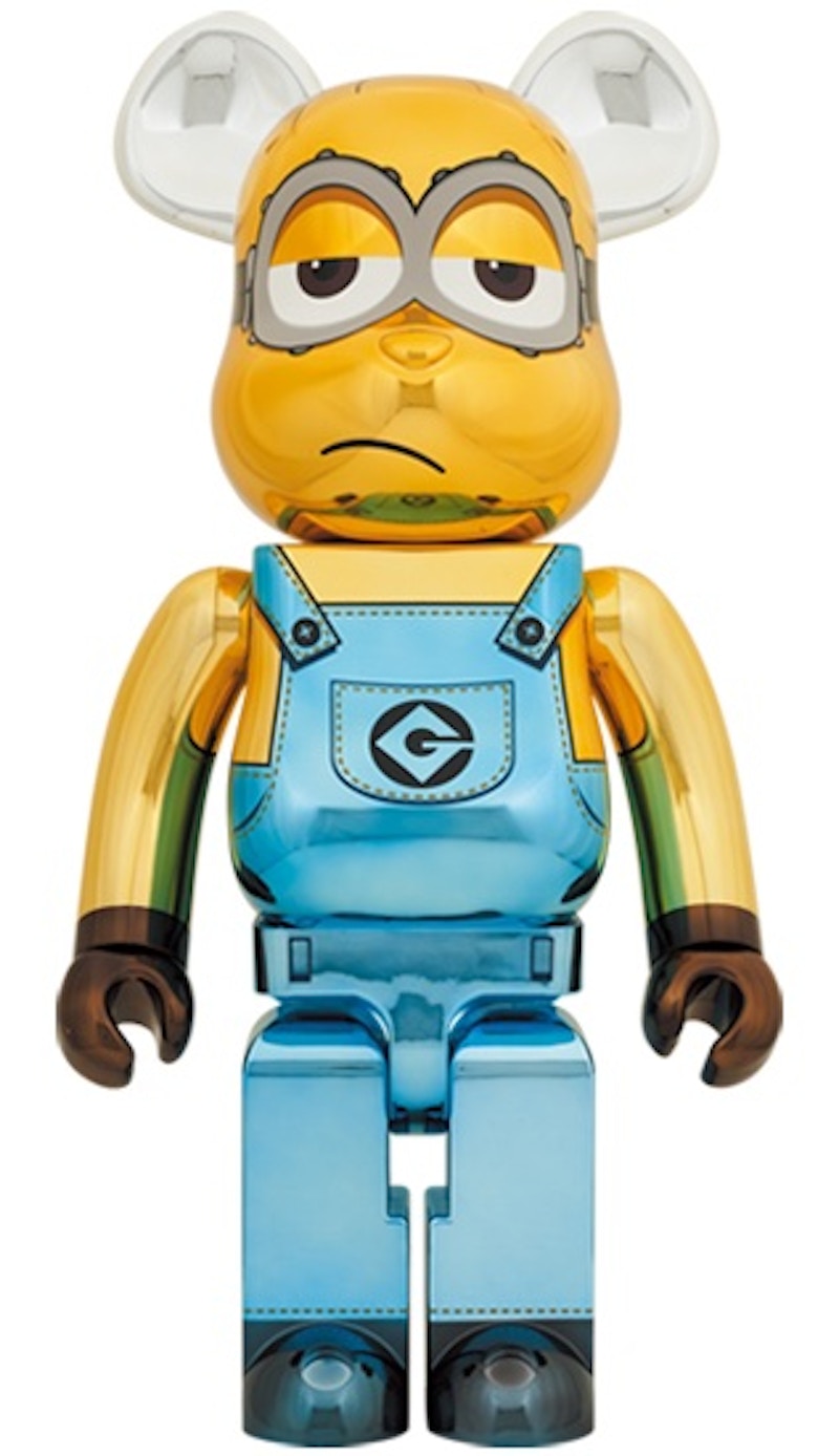 Bearbrick x Minions Kevin Chrome Ver. 1000% - US