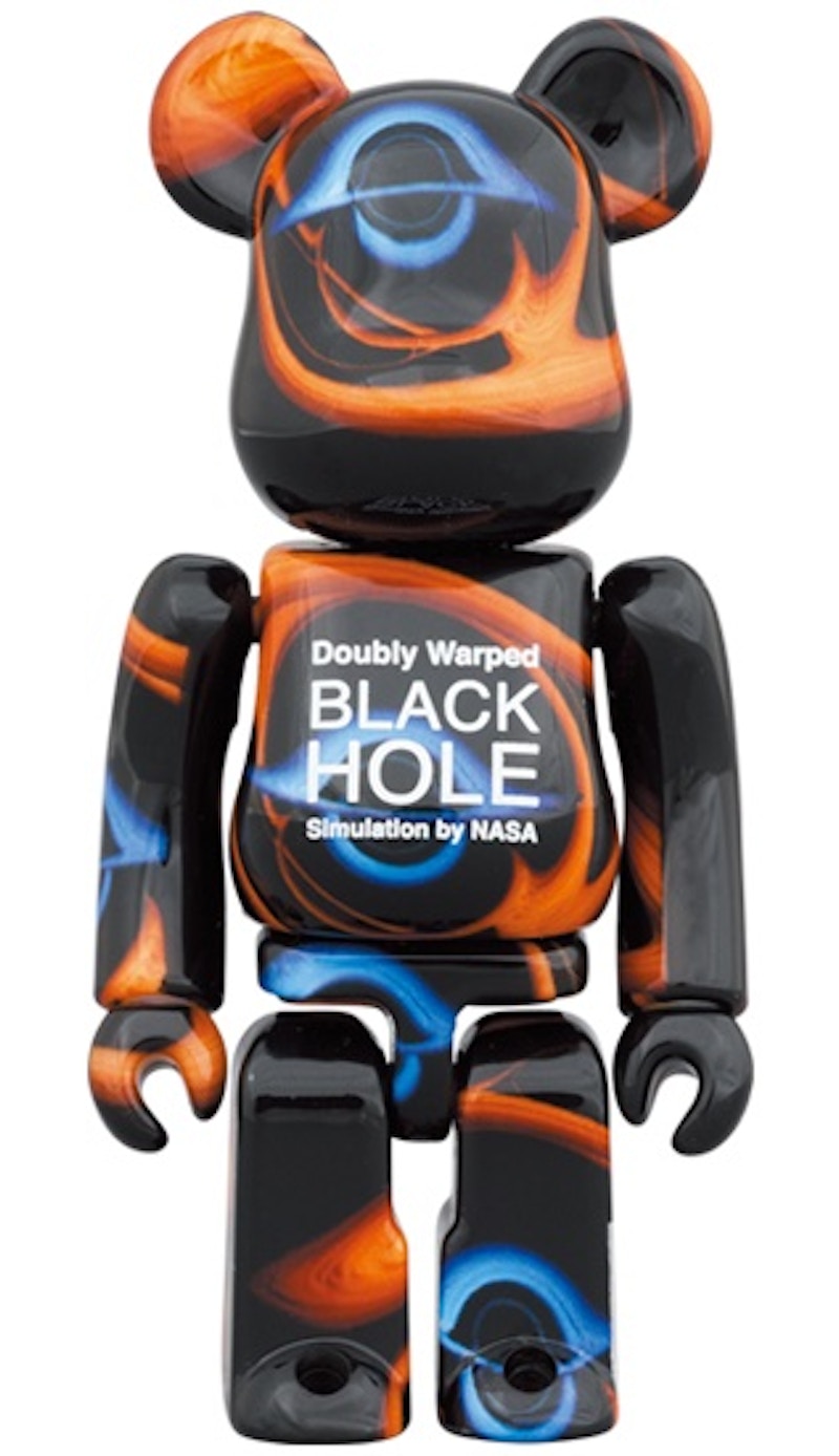 Bearbrick x NASA Doubly Warped Black Hole 100% & 400% Set