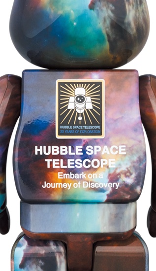 Bearbrick x NASA Hubble Space Telescope Lagoon Nebula (Messier 8 