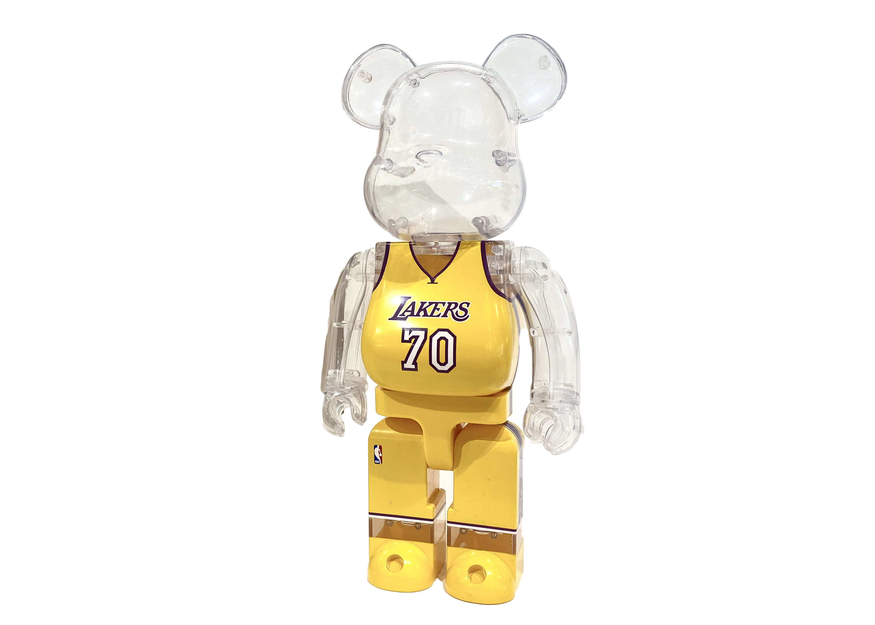 Bearbrick x NBA Los Angeles Lakers 100%