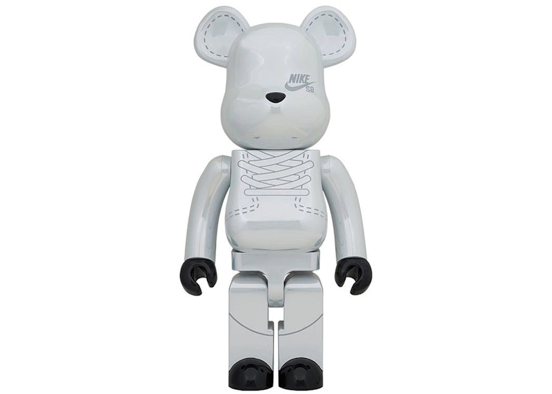 BE@RBRICK NIKE SB 2020 WHITE 100％ & 400％