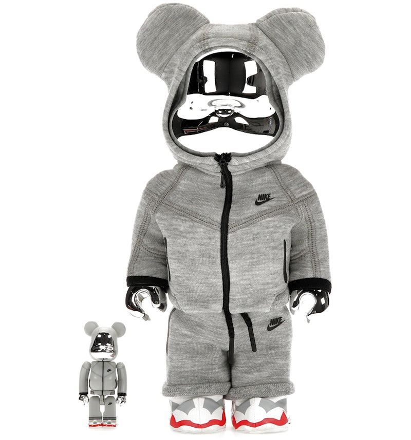 Bearbrick x Nike Tech Fleece N98 100% 400% Set US