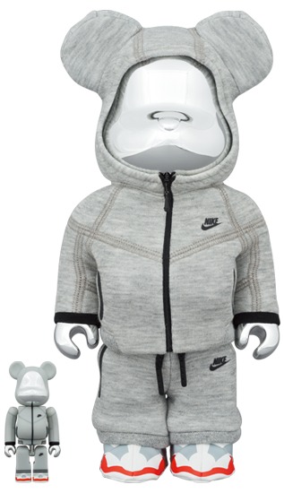 Bearbrick x Nike Tech Fleece N98 100% & 400% Set - US