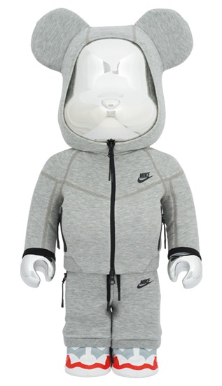 Bearbrick x Nike Tech Fleece N98 1000%