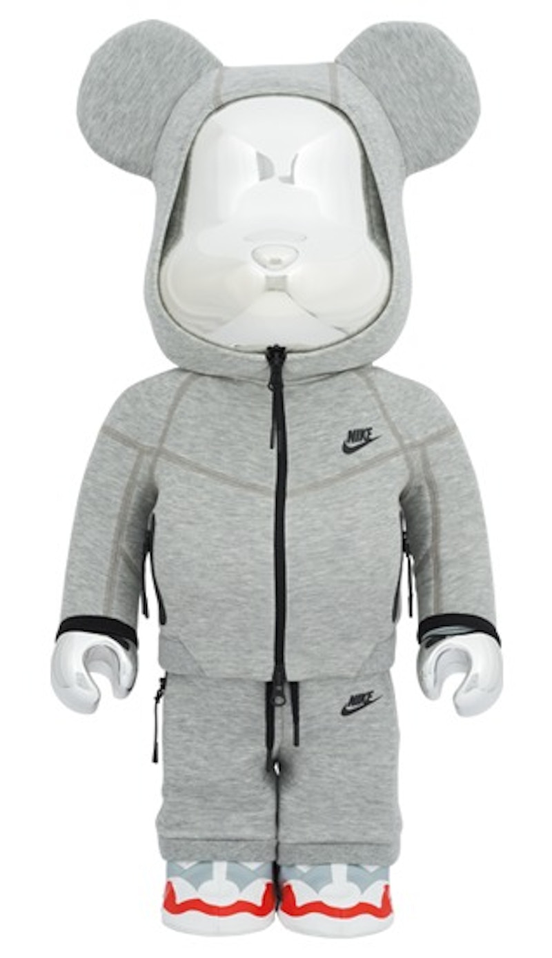 Bearbrick x Nike Tech Fleece N98 100% & 400% Set - US