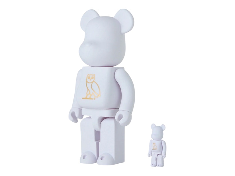 その他 BE@RBRICK OVO Pearl White 100% & 400% Bearbrick x OVO 100% & 400% Set Pearl White - US