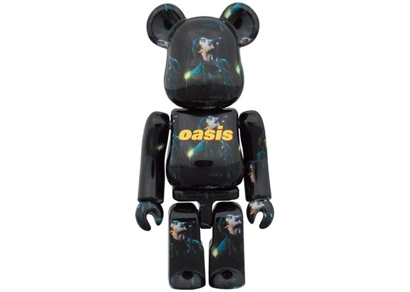 Bearbrick x Oasis Knebworth 1996 (Liam Gallagher) 100% & 400% Set - GB