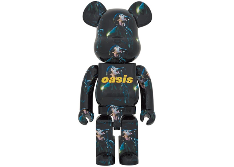 Bearbrick Oasis 1000% White Crome - GB