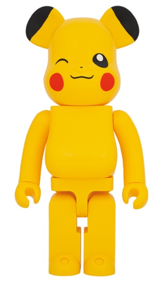 Bearbrick x Pokémon Pikachu Female Ver. 400% Yellow - US