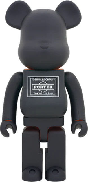 Bearbrick x Porter 1000% Black - TW