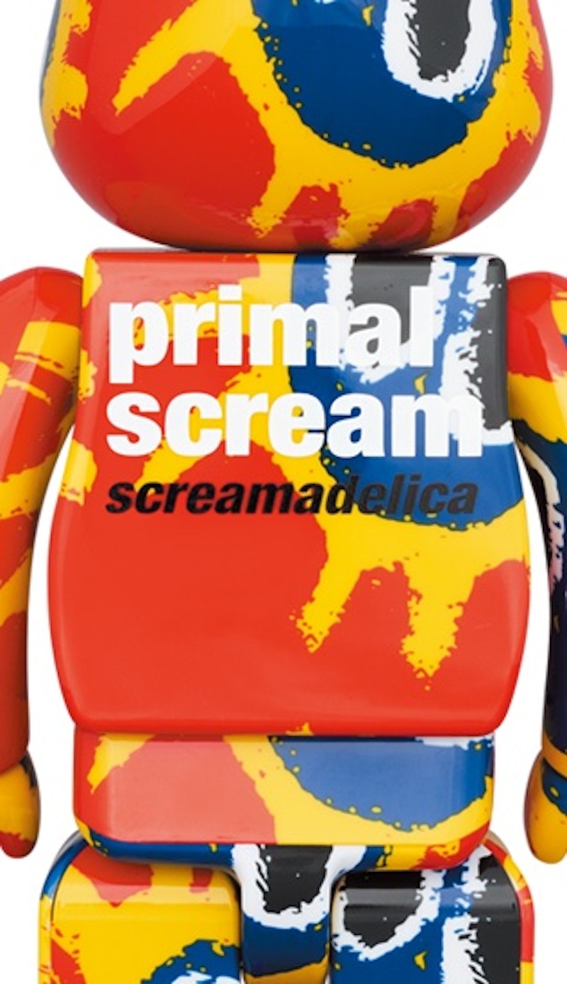 Bearbrick x Primal Scream (Screamadelica) 100% & 400% Set - JP