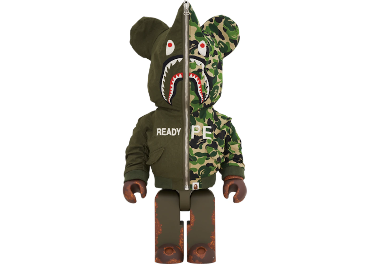 Bearbrick x Readymade x A Bathing Ape 1000% Multi - US