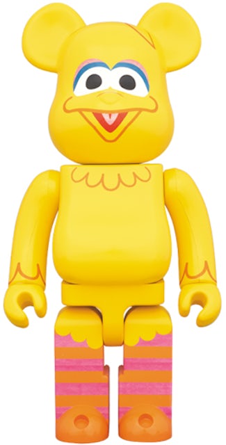 Bearbrick x Sesame Street Big Bird 1000% Yellow