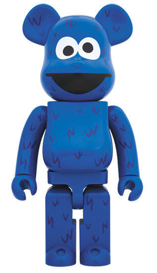 Bearbrick Grover 400% Blue