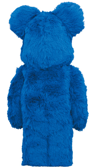 Bearbrick Cookie Monster 400% Blue