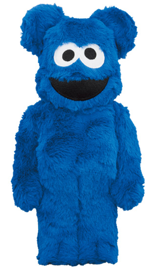 Bearbrick x Sesame Street Cookie Monster Costume Ver. 400% - US