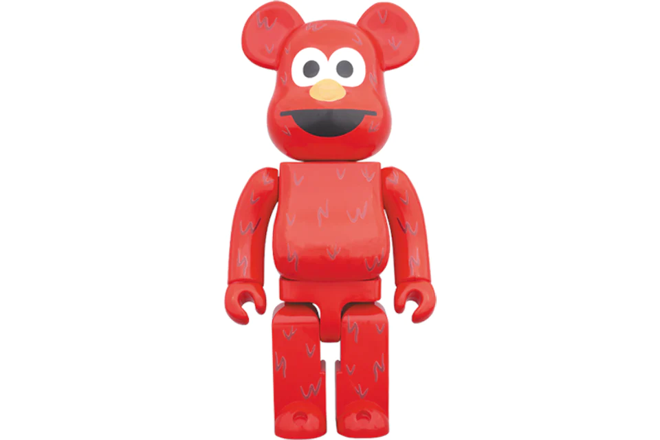 Bearbrick x Sesame Street Elmo 1000% Red