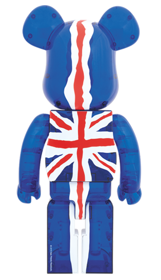 Bearbrick x Sex Pistols God Save The Queen Clear Version 1000% Multi - JP