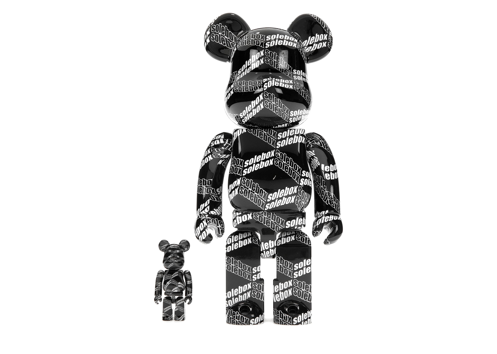 Bearbrick x Solebox Pattern 100% & 400% Set - JP