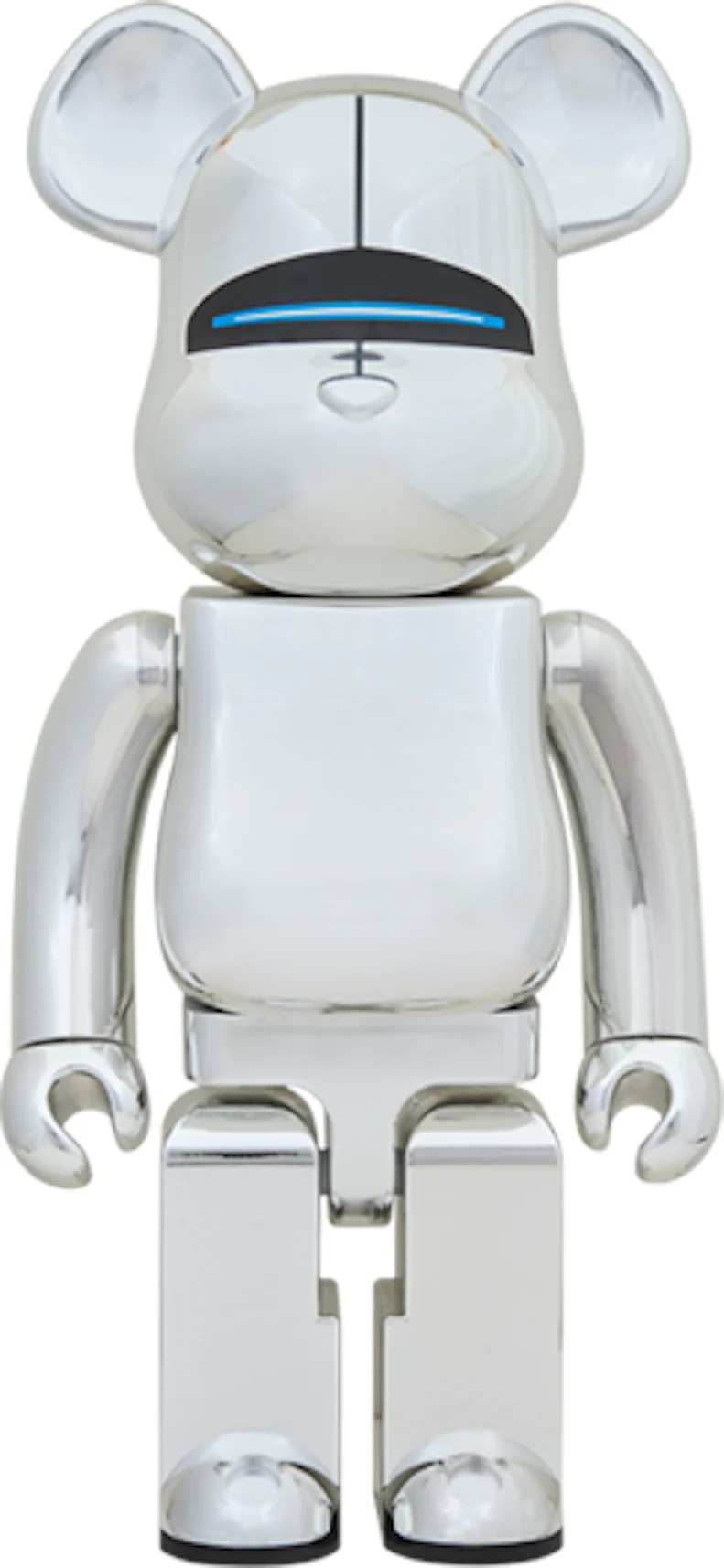 Bearbrick x Sorayama Sexy Robot 1000% Silver