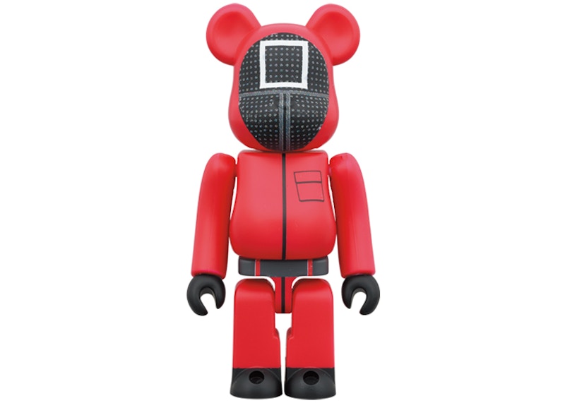 Bearbrick x Squid Game Guard (Square) 100% & 400% Set - US