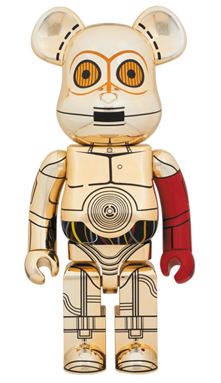 Bearbrick x Star Wars The Force Awakens C-3PO 1000% Multi