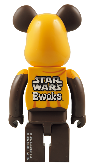 Bearbrick x Star Wars Wicket (TM) Ewok (TM) Version 100% u0026 400% Set Multi -  US