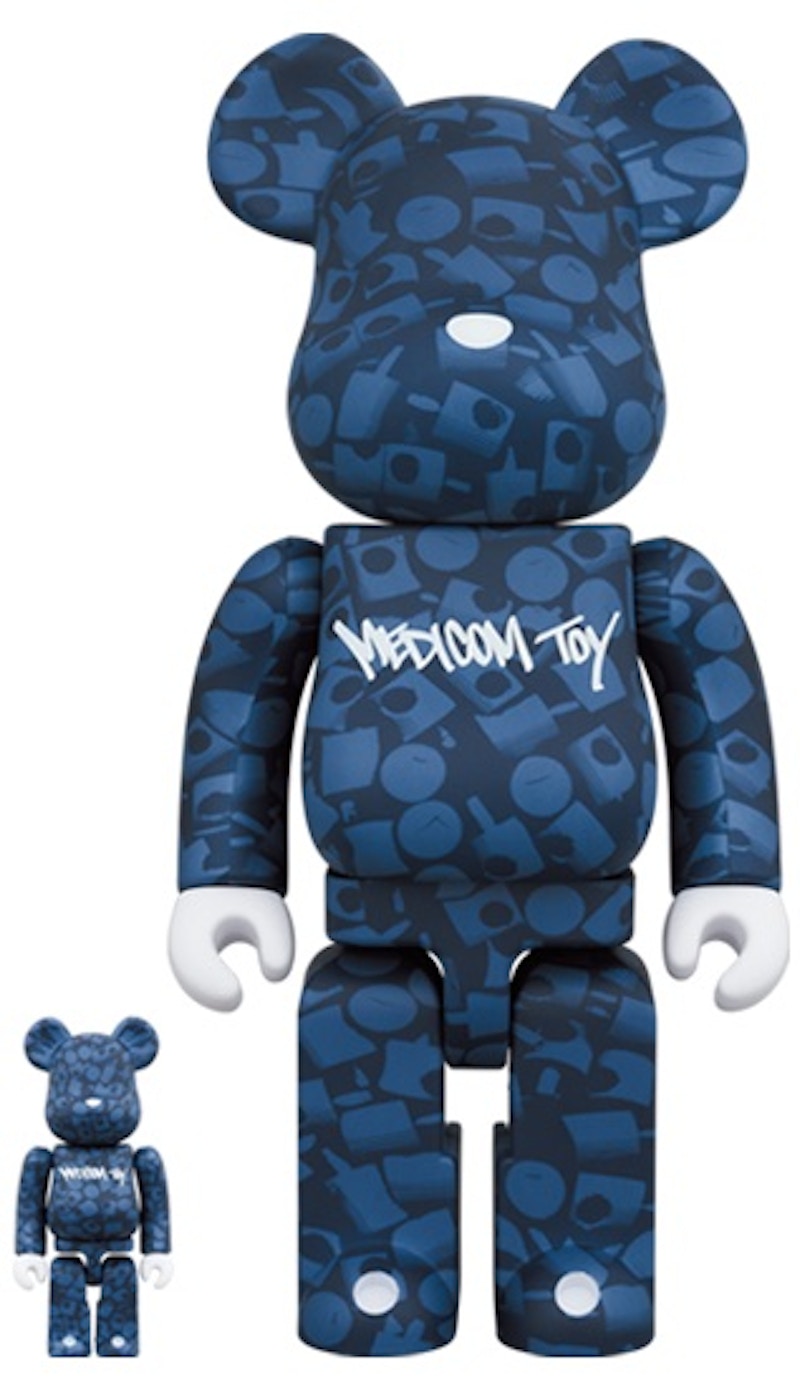 Bearbrick x Stash Medicom Toy 100 400 Set