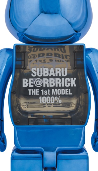 SUBARU BE@RBRICK THE 1st MODEL 1000 - パーツ
