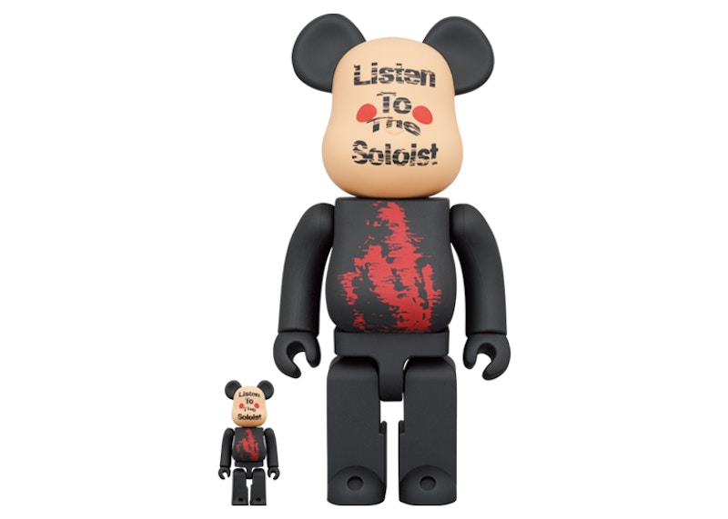 Bearbrick x TAKAHIROMIYASHITA TheSoloist Pause≒Play 100% & 400% Set