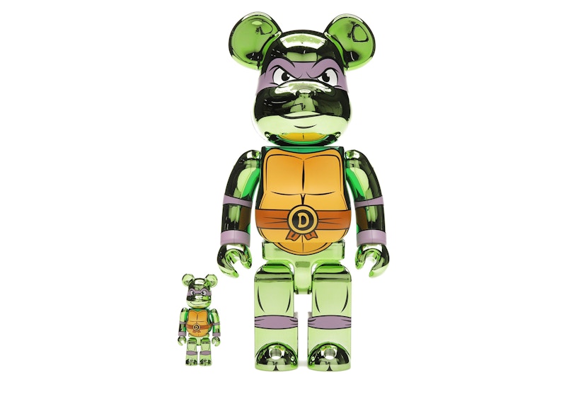 【本日特価】 Bearbrick 100 Donatello Turtles Ninja Mutant Teenage x その他