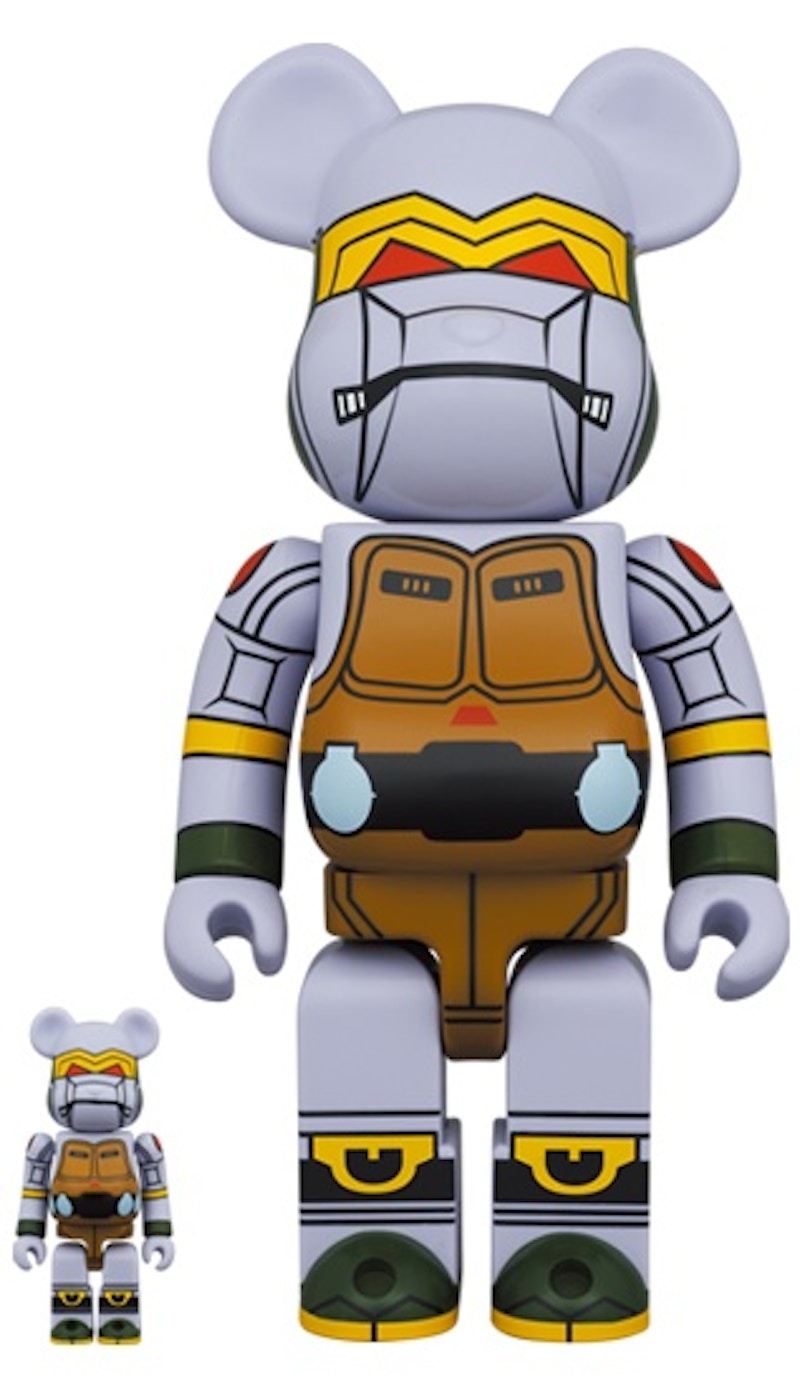 Bearbrick x Teenage Mutant Ninja Turtles Metalhead 100