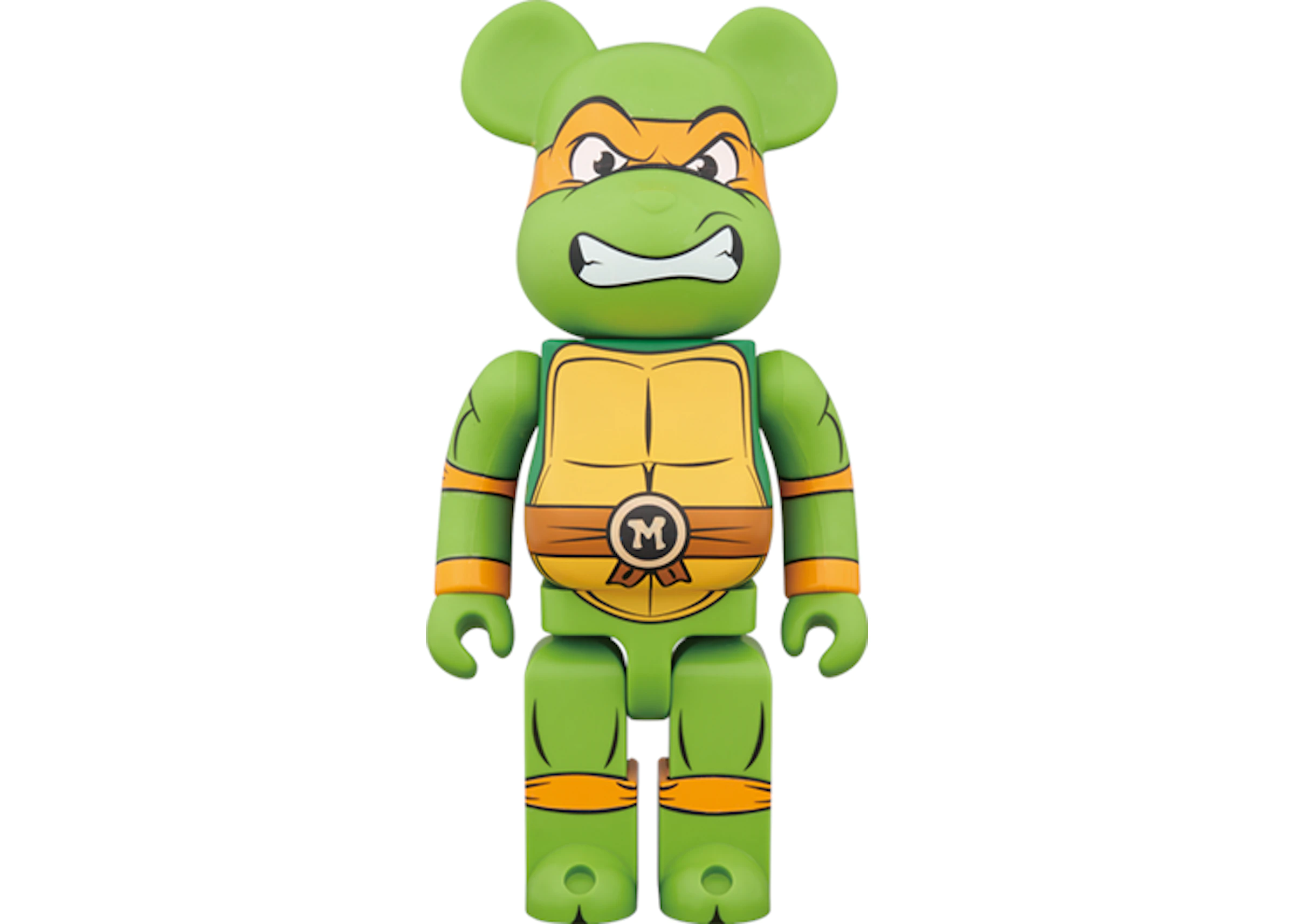 Bearbrick x Teenage Mutant Ninja Turtles Michelangelo 1000% Multi