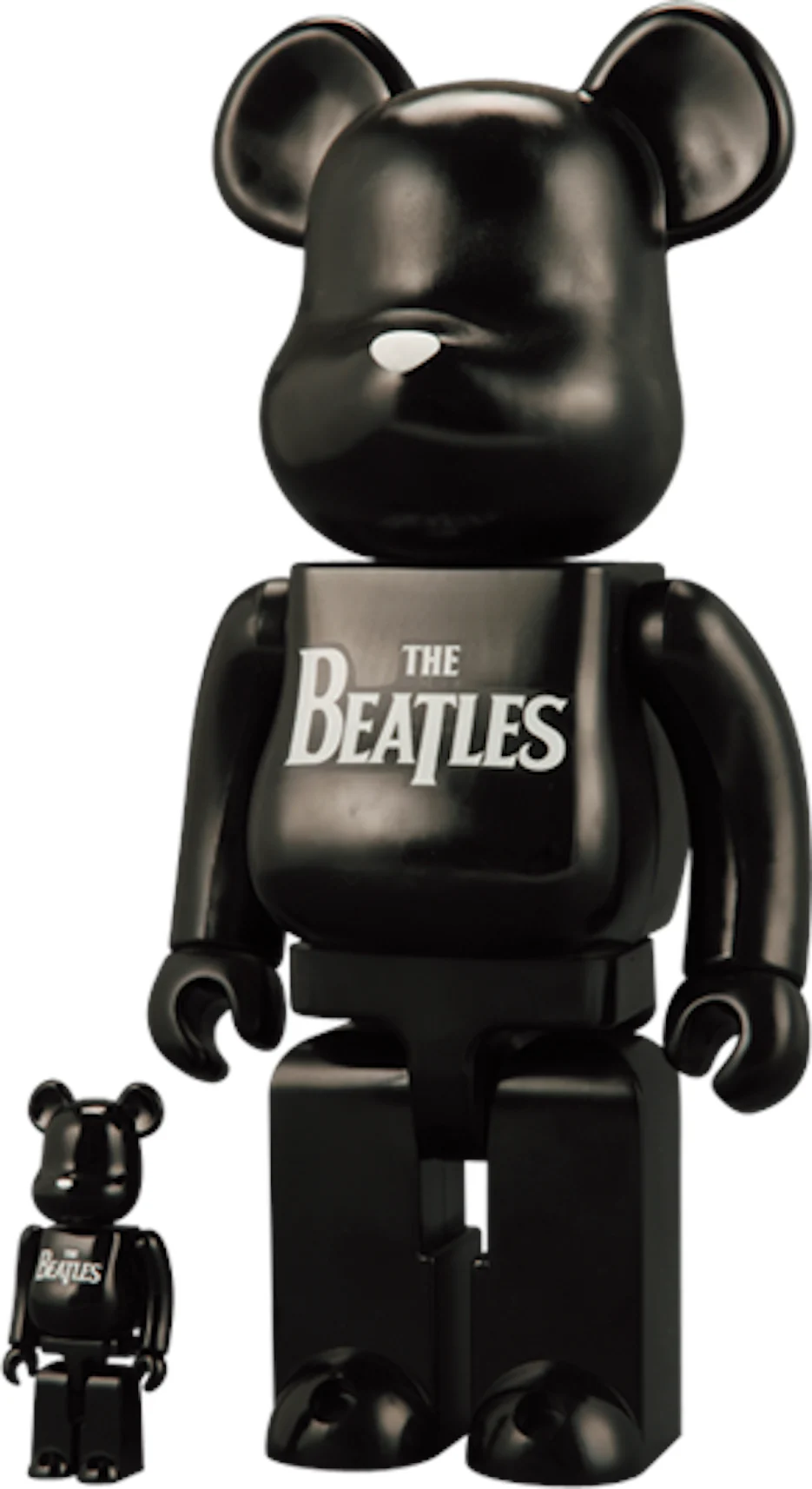 Bearbrick x The Beatles 100% & 400% Set Black - US