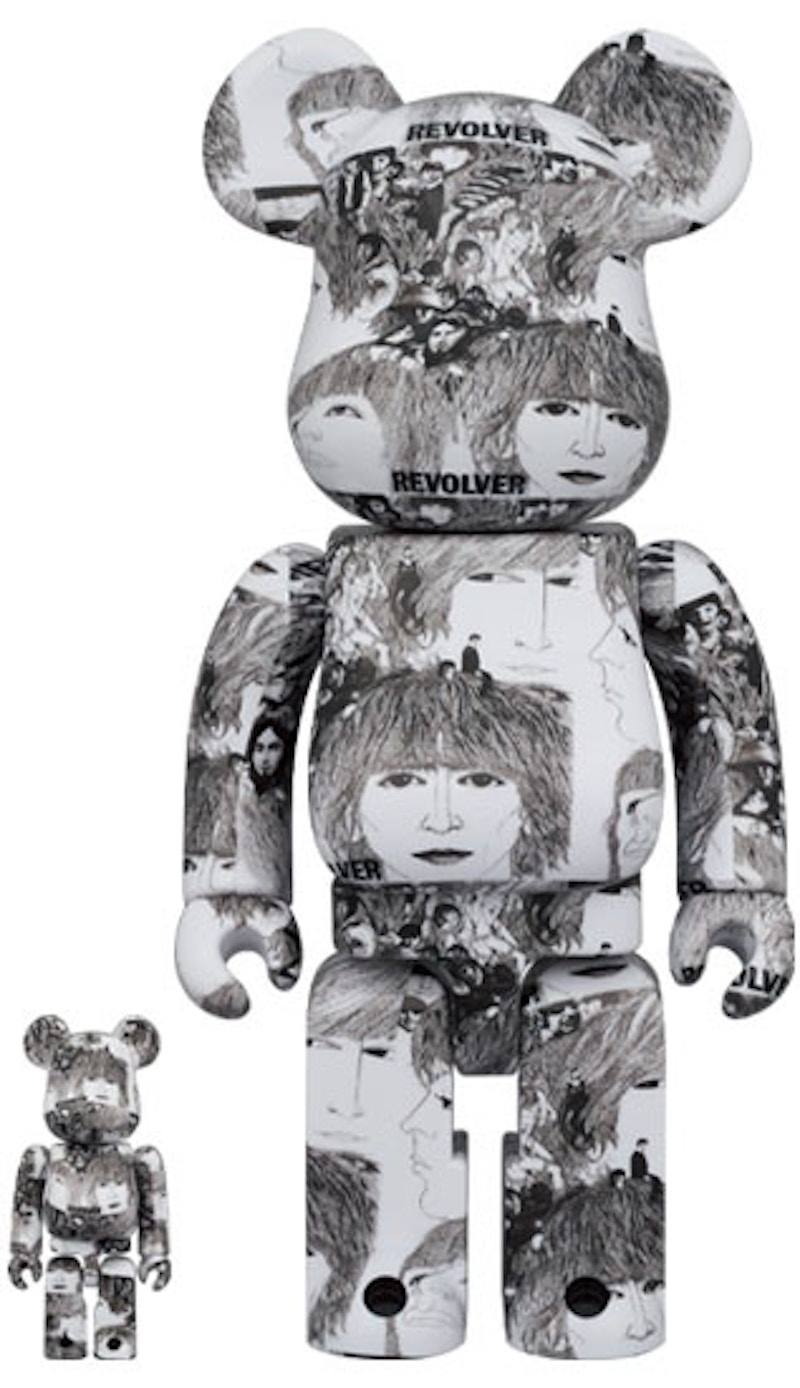 Bearbrick x The Beatles (Revolver) 100% & 400% Set