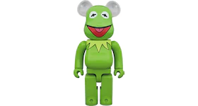 Bearbrick x The Muppets Kermit The Frog 1000% Green