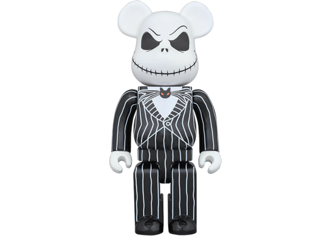 BE@RBRICK Jack Skellington 1000% Bearbrick x The Nightmare Before Christmas Jack Skellington